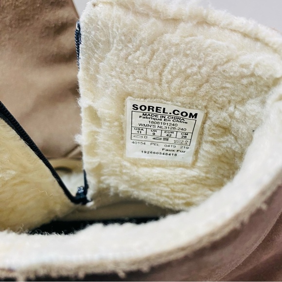 SOREL Women’s Kinetic Impact Water Proof Boot Shoes Sz-11 - Picture 7 of 8